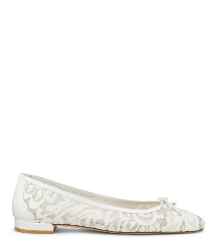 ARABELLA BALLET FLAT, Last chance, , DENTELLE/NAPPA LAQUÉ - Stuart Weitzman - Modalova