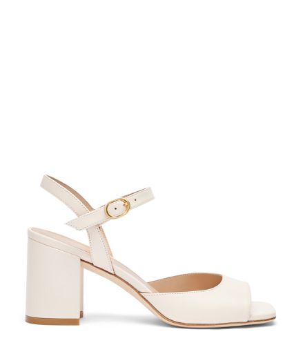 TIA 75 BLOCK SANDAL, SANDALES, , CUIR DE VEAU LISSE - Stuart Weitzman - Modalova