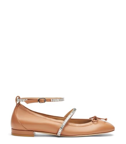 STEFANIE BALLET FLAT, Last chance, /, CUIR NAPPA LAQUÉ/CRISTAL - Stuart Weitzman - Modalova