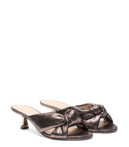 SOPLAYA SLIDE 50, SANDALES, , LEATHER NOIR - Stuart Weitzman - Modalova