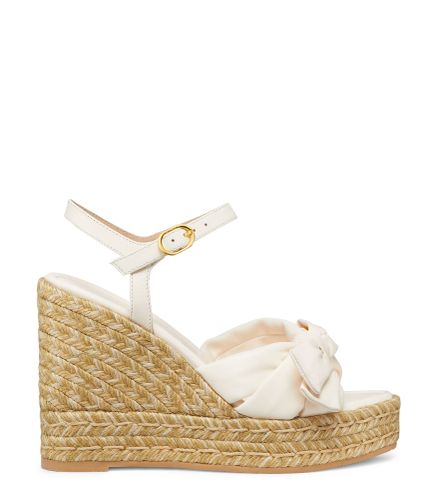 SOFIA ESPADRILLE WEDGE, Last chance, , CUIR NAPPA LAQUÉ - Stuart Weitzman - Modalova