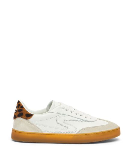 SW RUNAROUND SNEAKER, SNEAKERS, //, SUEDE/CALF LEATHER/LEOPARD HAIR CALF - Stuart Weitzman - Modalova