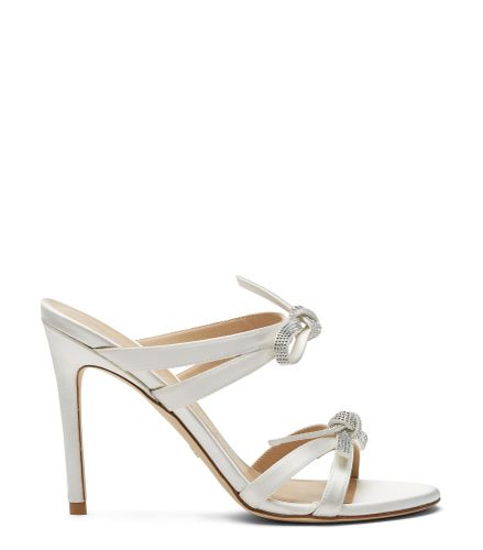 SW BOW 100 SLIDE, Last chance, , CUIR VERNI - Stuart Weitzman - Modalova