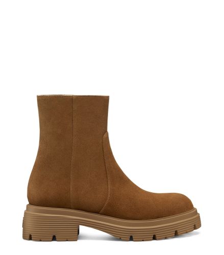 HUDSON LITE ZIP BOOTIE, BOTTES ET BOTTINES, , SPORT SUEDE - Stuart Weitzman - Modalova