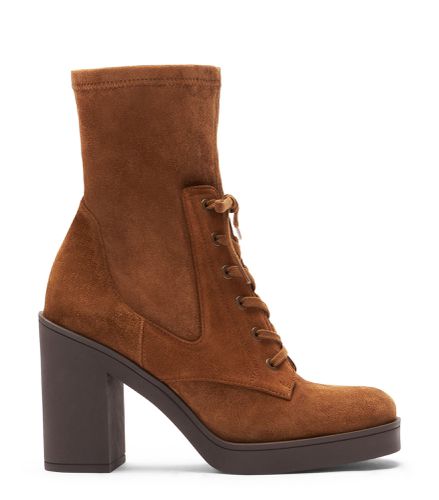 EVERITT 80 BOOTIE, BOTTES ET BOTTINES, , SPORT SUEDE/STRETCH SPORT SUEDE - Stuart Weitzman - Modalova