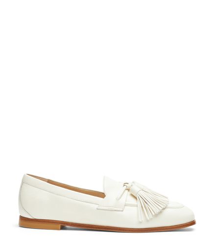 LINDI TASSEL LOAFER, CHAUSSURES PLATES ET MOCASSINS, CRÈME, DRESS NAPPA - Stuart Weitzman - Modalova