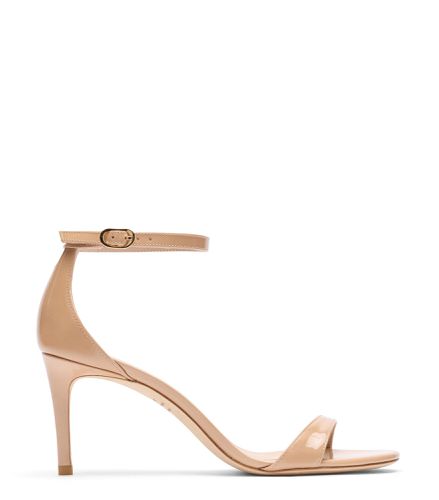 NUDIST II SANDAL 75, SANDALES, , CUIR VERNIS - Stuart Weitzman - Modalova