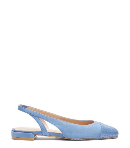 SLEEK SLINGBACK, VIP FLASH SALE, , SUEDE/PRINTED PITONE LUCIDO - Stuart Weitzman - Modalova