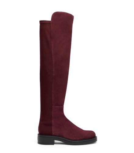 CELIA BOOT, BOTTES ET BOTTINES, , SUEDE/STRETCH GABARDINE - Stuart Weitzman - Modalova