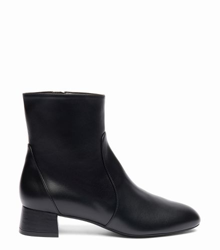 VIVIENNE 35 ZIP BOOTIE, BOTTES ET BOTTINES, , CUIR DE VEAU LISSE - Stuart Weitzman - Modalova