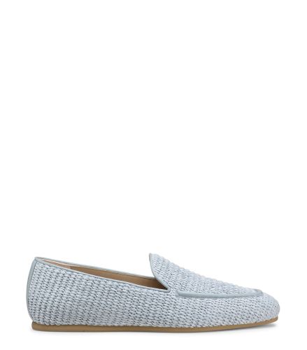 LEE LOAFER, VOIR TOUTES LES SOLDES, , NEWBASKET RAFFIA/LACQUERED NAPPA - Stuart Weitzman - Modalova