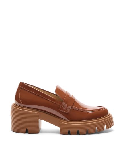SOHO LOAFER, Last chance, BRUN BRIDÉ TONAL, CUIR VERNIS - Stuart Weitzman - Modalova
