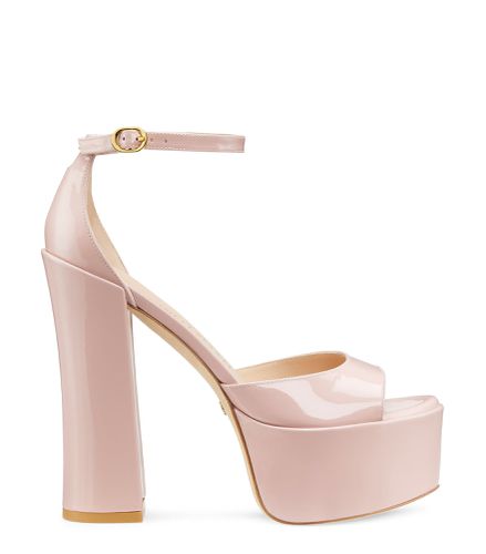 SKYHIGH 145 PLATFORM SANDAL, Last chance, , CUIR VERNI - Stuart Weitzman - Modalova