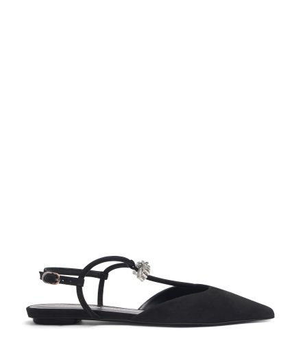 TULLY CRYSTAL T-STRAP FLAT, Last chance, /, DAIM/CRISTAL - Stuart Weitzman - Modalova