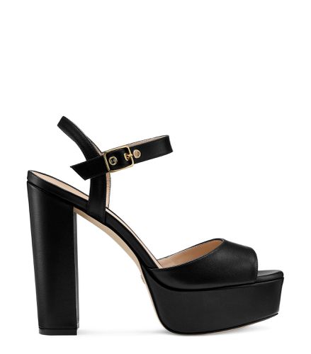 RYDER 95 PLATFORM SANDAL, SANDALES, , CUIR DE VEAU LISSE - Stuart Weitzman - Modalova