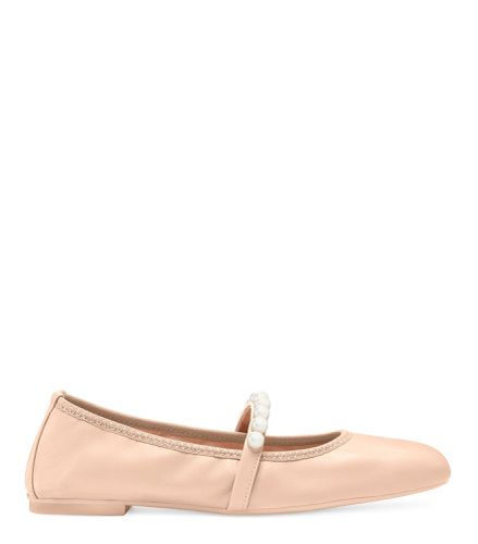 GOLDIE BALLET FLAT, CHAUSSURES PLATES ET MOCASSINS, , CUIR NAPPA LAQUÉ - Stuart Weitzman - Modalova