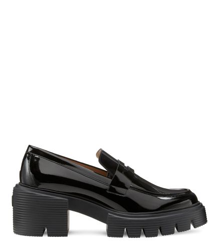 SOHO LOAFER, CHAUSSURES PLATES ET MOCASSINS, , CUIR VERNIS - Stuart Weitzman - Modalova