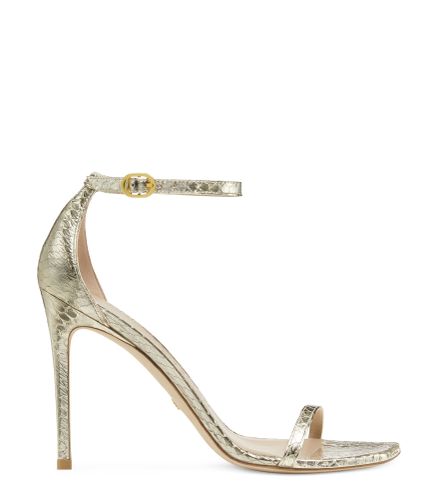 NUDISTCURVE 100 SANDAL, Last chance, , MÉTALLISÉ - Stuart Weitzman - Modalova