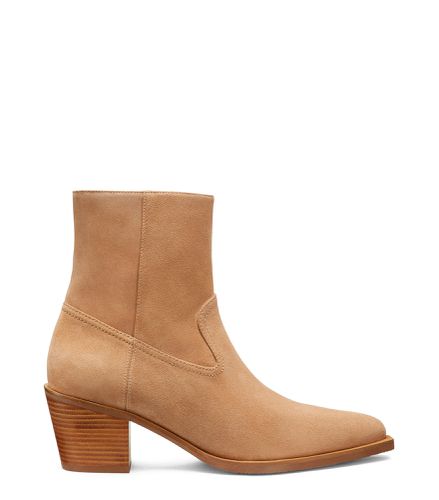 TATE BOOTIE, BOTTES ET BOTTINES, /, DAIM SPORT/STACKED - Stuart Weitzman - Modalova