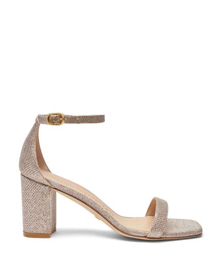 NUDISTCURVE 75 BLOCK SANDAL, Last chance, , NEW NOIR - Stuart Weitzman - Modalova