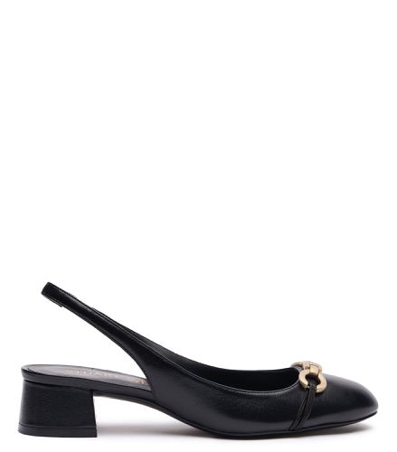 VIVIENNE 35 SW SIGNATURE SLINGBACK, ESCARPINS ET SLINGBACK, , CUIR NAPPA LAQUÉ - Stuart Weitzman - Modalova