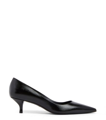STUART KITTEN PUMP, Last chance, , CUIR VERNI CAVIAR - Stuart Weitzman - Modalova