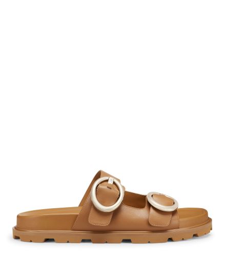 BENNI SPORT SLIDE, SANDALES ET CHAUSSURES COMPENSÉES, , SMOOTHCALF - Stuart Weitzman - Modalova
