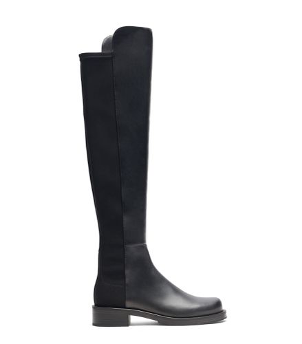 BOLD BOOT, BOTTES ET BOTTINES, , CUIR DE VEAU LISSE/STRETCH GABARDINE - Stuart Weitzman - Modalova