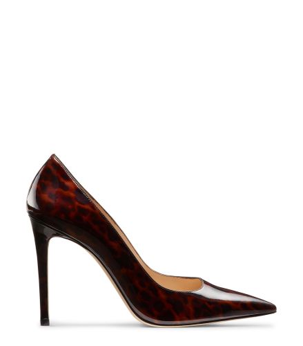 STUART POWER 100 PUMP, ESCARPINS, , GLOSS TORTOISE - Stuart Weitzman - Modalova