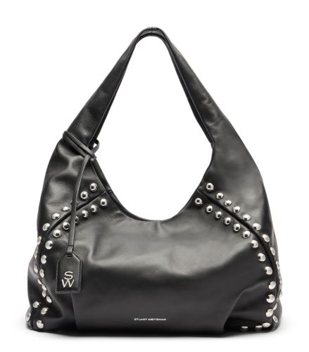 MODA STUD HOBO BAG, COLLECTION DE SACS, , SOFT NAPPA - Stuart Weitzman - Modalova