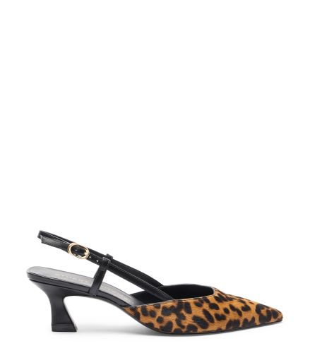 VINNIE 50 SLINGBACK, SLINGBACK, , LEOPARD HAIR CALF - Stuart Weitzman - Modalova