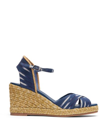 MIRELA II ESPADRILLE WEDGE, CHAUSSURES COMPENSÉES, , JACQUARD TISSÉ À LA MAIN TRIPLE IKAT/JUTA - Stuart Weitzman - Modalova