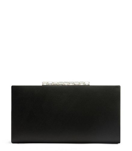 THE VIP CRYSTAL CLUTCH, SACS, , SATIN - Stuart Weitzman - Modalova