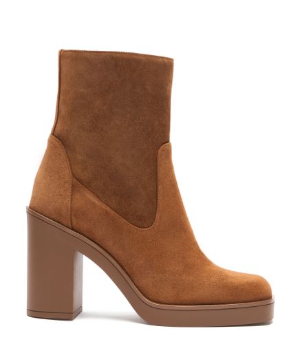 BETHENNY 80 ZIP BOOTIE, Last chance, CAFÉ TONAL, DAIM SPORT - Stuart Weitzman - Modalova