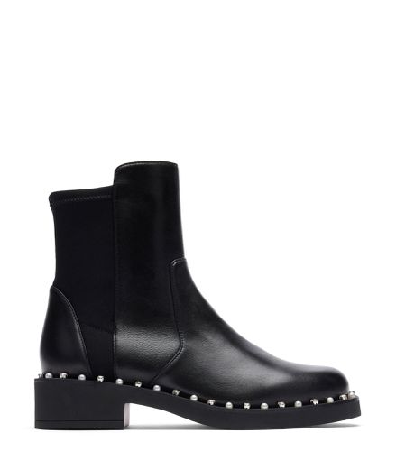 REVERIE BOOTIE, BOTTES ET BOTTINES, , NAPPA/GABARDINE STRETCH - Stuart Weitzman - Modalova