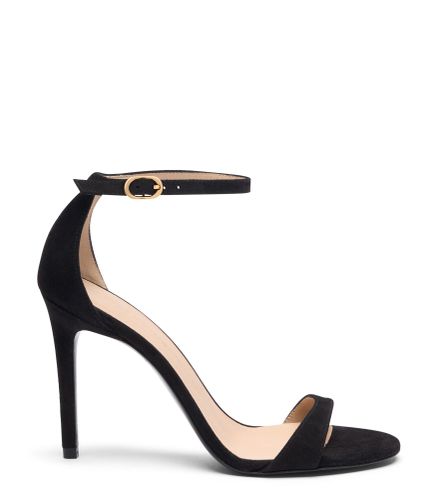 NUDIST II SANDAL 100, SANDALES, , SUEDE - Stuart Weitzman - Modalova
