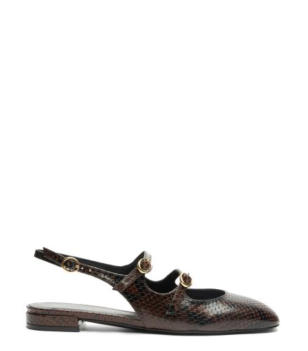 BENNI MJ SLINGBACK, Last chance, , MINI PRINTED PYTHON - Stuart Weitzman - Modalova
