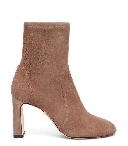 BABETTE BOOTIE 85, BOTTES ET BOTTINES, , SUEDE/SUEDE STRETCH - Stuart Weitzman - Modalova