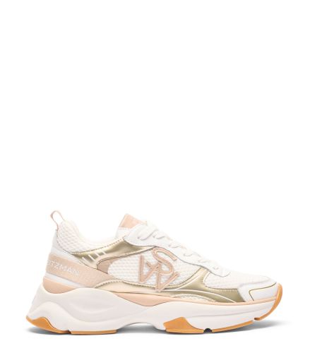 SW TRAINER, SNEAKERS, //, CALF/MESH/METALLIC LEATHER - Stuart Weitzman - Modalova