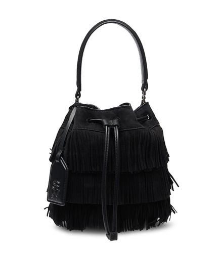 RAE FRINGE MINI BUCKET BAG, Last chance, , DAIM - Stuart Weitzman - Modalova