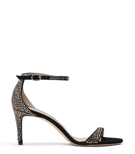NUDIST SHINE 75 SANDAL, Private Sale, /, CRISTAL PAVE/DAIM - Stuart Weitzman - Modalova