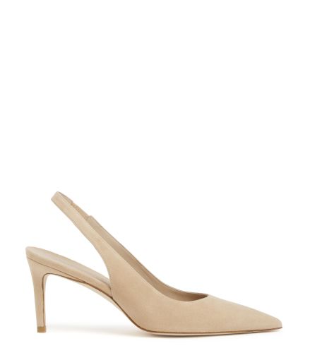 STUART 75 SLINGBACK PUMP, Nouveautés, , DAIM - Stuart Weitzman - Modalova