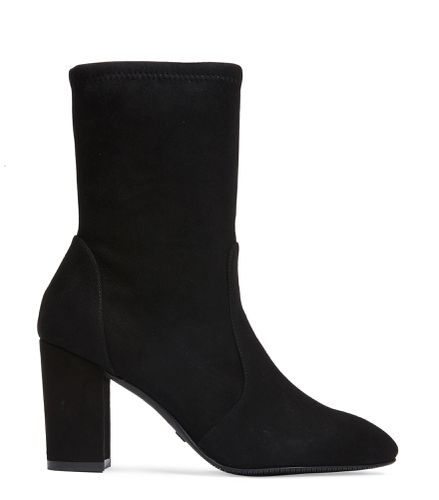 YULIANA 80, Black boots and booties, , DAIM STRETCH - Stuart Weitzman - Modalova