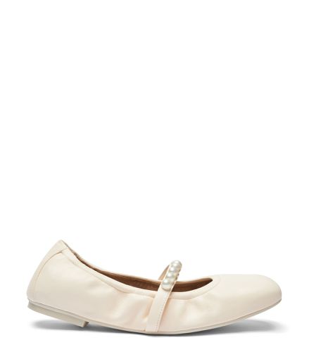 GOLDIE BALLET FLAT, CHAUSSURES PLATES ET MOCASSINS, , CUIR NAPPA LAQUÉ - Stuart Weitzman - Modalova