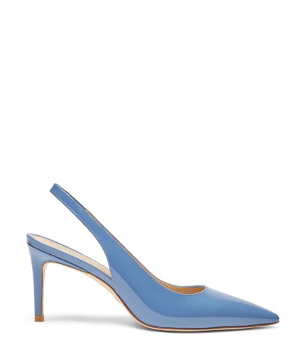 STUART 75 SLINGBACK PUMP, SLINGBACK, , CUIR VERNIS - Stuart Weitzman - Modalova