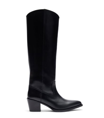 TATE BOOT, BOTTES ET BOTTINES, , HERITAGE CALF/STACKED - Stuart Weitzman - Modalova