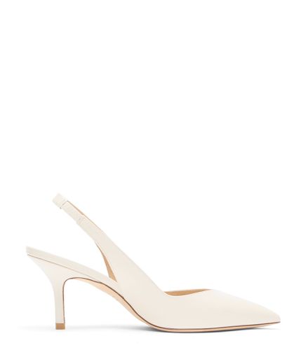 EVA 75 SLINGBACK, SLINGBACK, CRÈME, DRESS SPAZZOLATO - Stuart Weitzman - Modalova