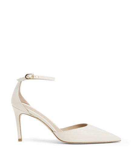 STUART 85 STRAP PUMP, ESCARPINS ET SLINGBACK, , CUIR VERNI - Stuart Weitzman - Modalova