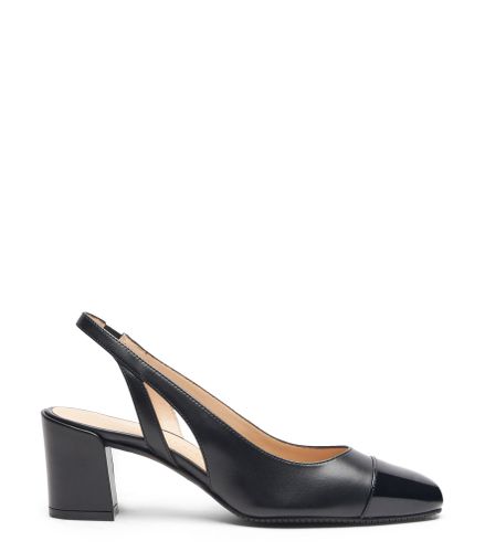 SLEEK 50 SLINGBACK, Chaussures, , CUIR DE VEAU LISSE/VERNIS - Stuart Weitzman - Modalova