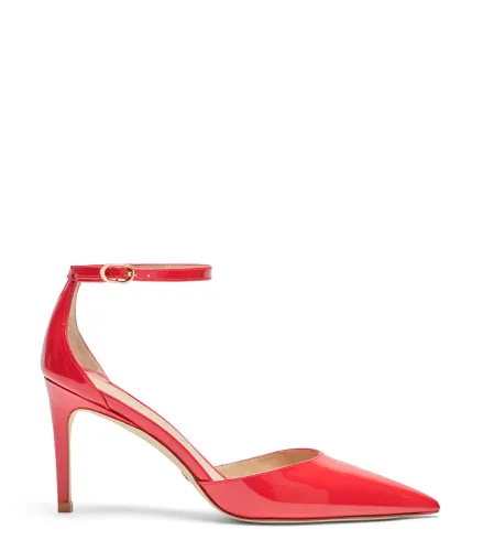 STUART 85 STRAP PUMP, ESCARPINS, , CUIR VERNIS - Stuart Weitzman - Modalova